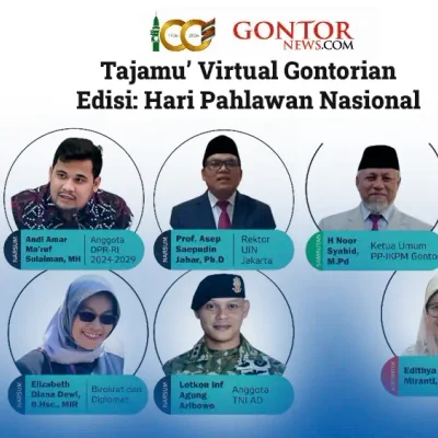 Majelis Virtual Majalah Gontor edisi ke-41 hadir dengan semangat memperingati Hari Pahlawan Nasional.
