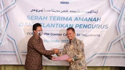 Penyerahan Laporan Pengurus FORBIS Jogja Periode 2018 - 2021