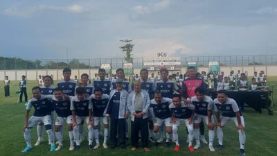 Evan Dimas cs bersama delapan pemain Timnas Indonesia All Star bermain di Supercoppa Gontor di Darussalam Gontor Stadium melawan tim Gontor FC
